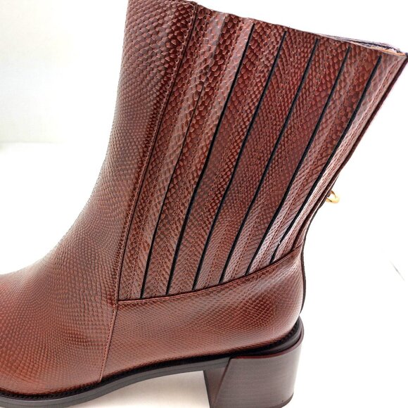 Brown Ankle Boots - Picture 13 of 15